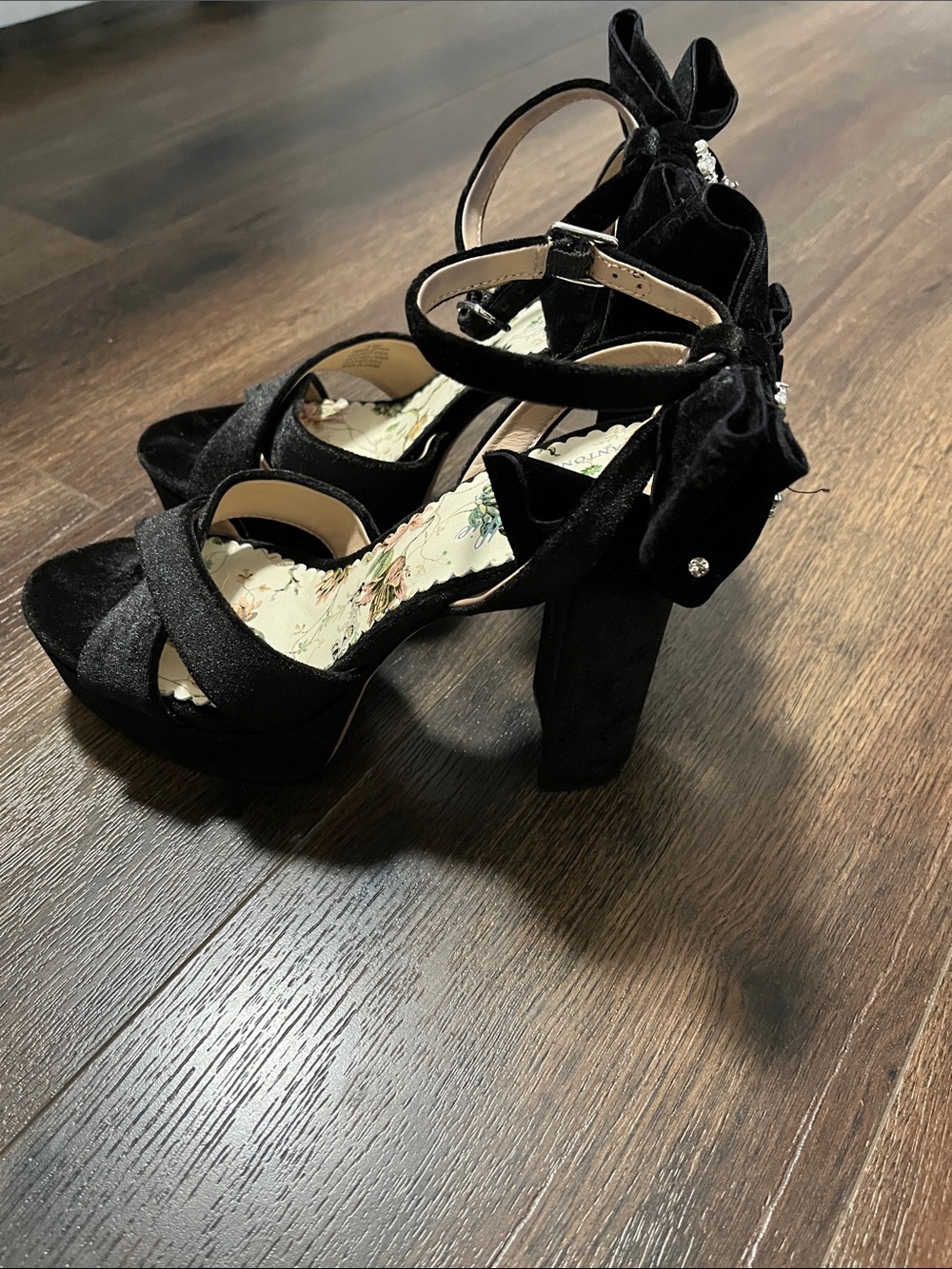 Antonio Melani x Nicola Bathie
Jeweled Heels
Strap Platform Heels - Women
